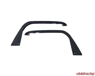 Combat Off Road Black Aluminum Fenders Front Pair Jeep Gladiator 2020-2023 - 25-1076